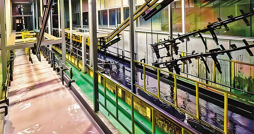 電泳涂裝生產線